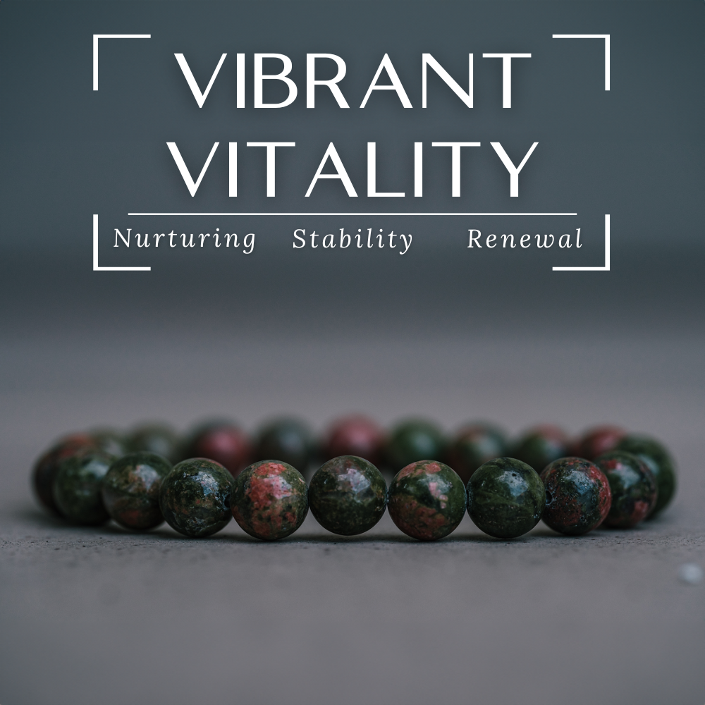 Vibrant Vitality - Green Jasper