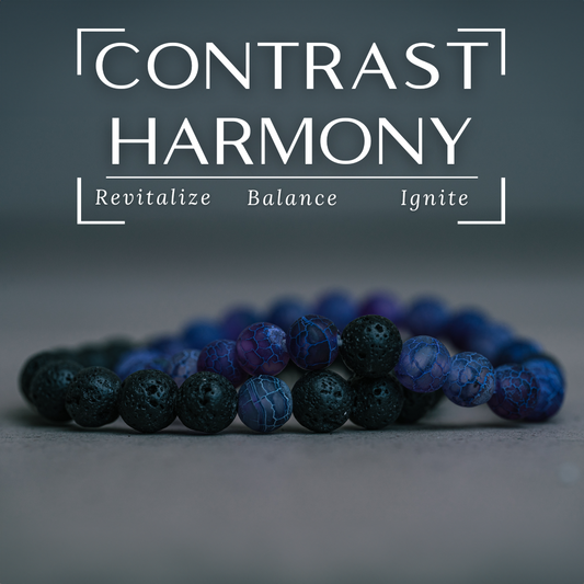 Contrast Harony Set - Blue Agate