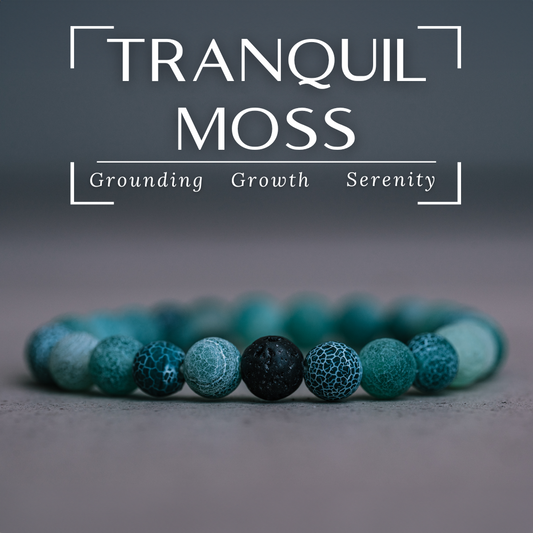 Tranquil Moss - Green Agate